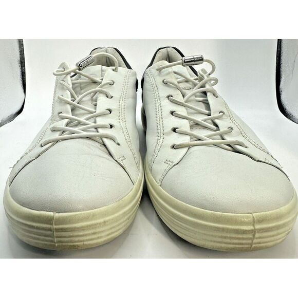 ECCO Women  Sneakers Yak Leather Walking Comfort Sneakers Shoes 10-10.5 EU41 - Picture 5 of 7